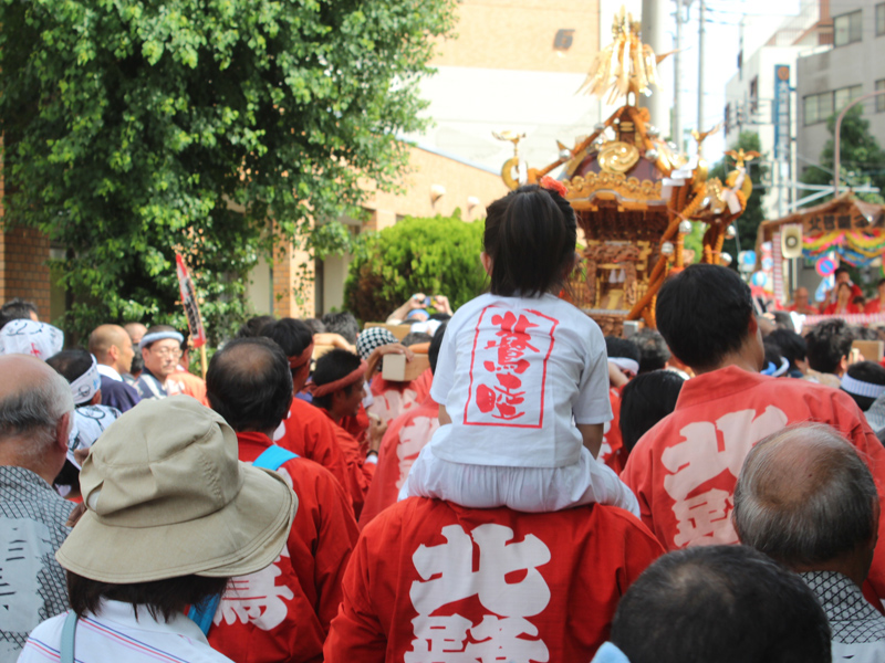 北鷺睦会の神輿活動