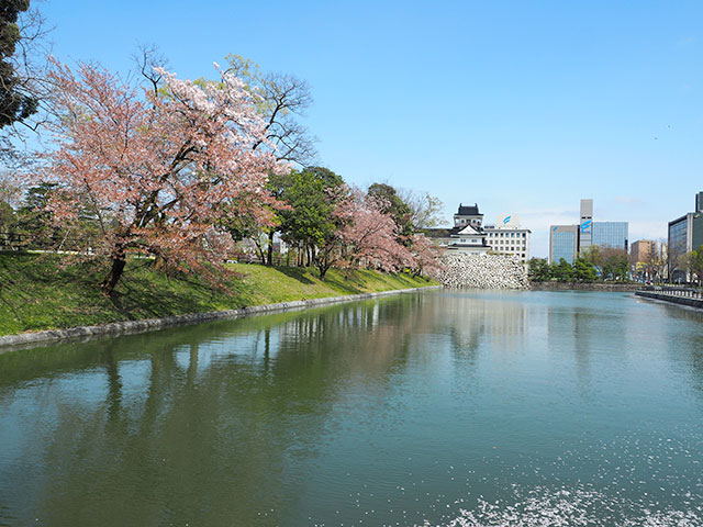 富山城址公園