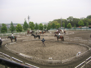 もう１つ広めの馬場もあった